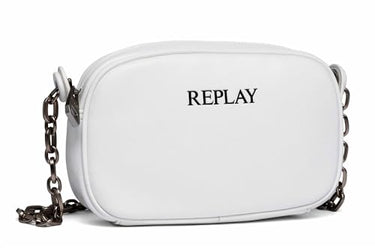 Replay women's handbag made of synthetic leather, Optical White 001 (White), Onesize on sale
